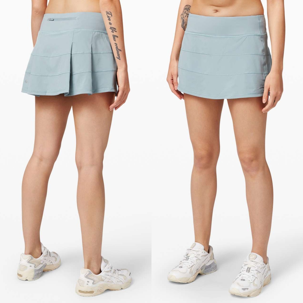 Light Blue Athletic Skort